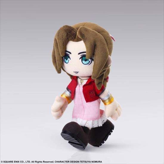Aitai Kuji Square Enix Is Coming Out With A Special Series Of Action Plush Dolls And Introducing Aerith From Final Fantasy Vii The Plush Comes With Moveable Arms And Props So