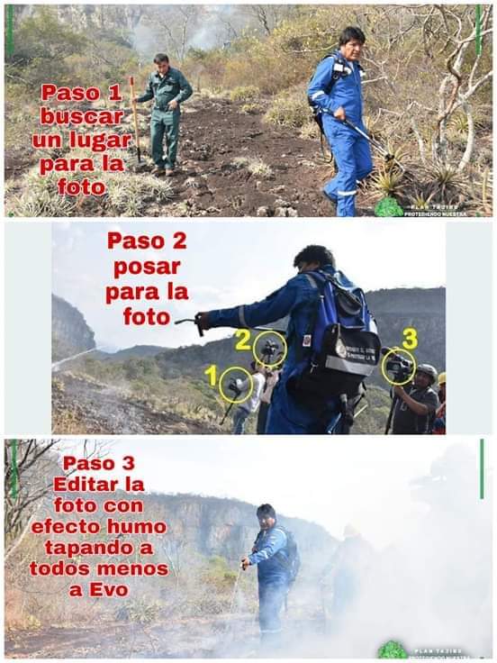 <a href="/RaulPenaranda1/">Raul Peñaranda U.</a> "Vamos a suspender la campaña"...

Pero Evo, no te puedes perder este momento...

Así es Ramón, además el pueblo me lo pide, a ver llunkus míos, dónde están esas cámaras!!!!
