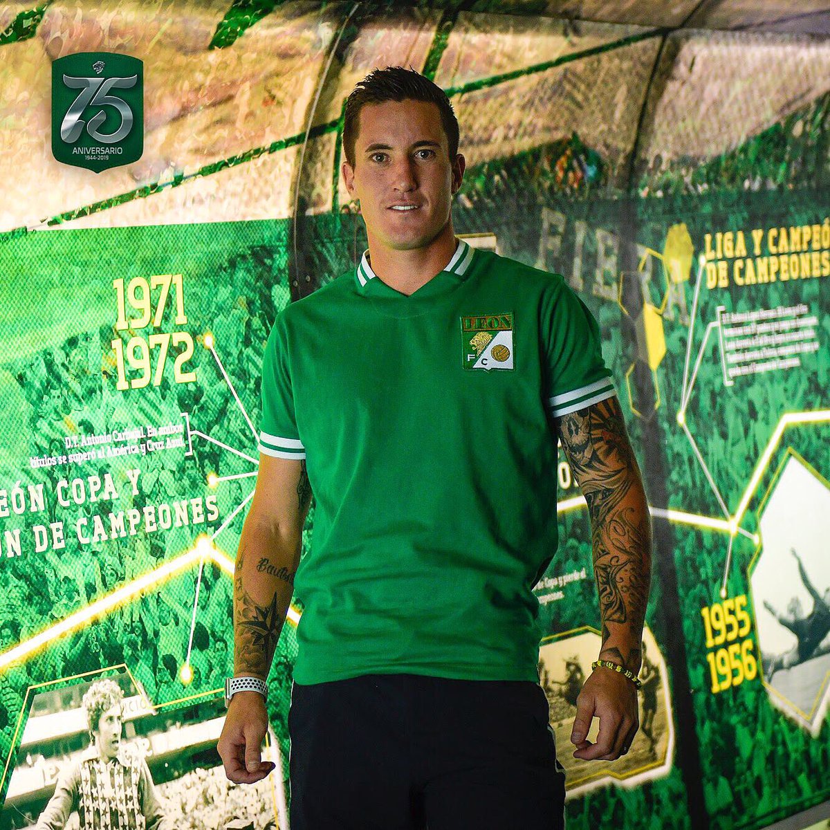 club leon jersey 75 aniversario