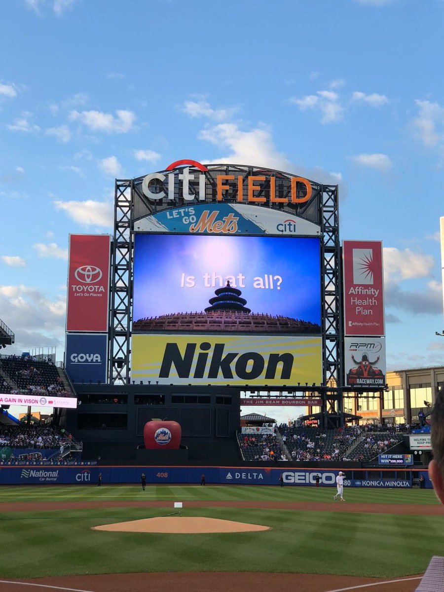 Cimgine's tweet photo. CIMG was proud to be an co-organizer to join the event and witness the great results at the 12th annual "An Evening of Chinese Culture. About 40,000 Mets fans enjoyed both an exciting night of game and a feast of the splendid culture and abundant tourism resources of China. https://t.co/HM3JarQNpr