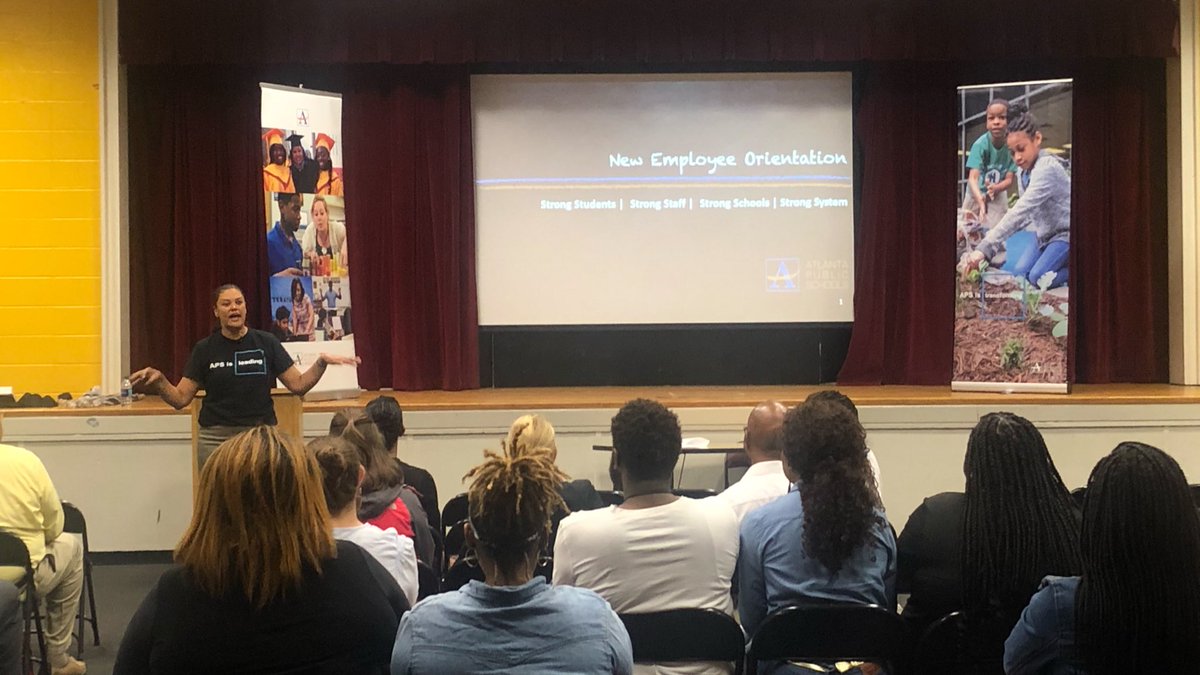skyeduck's tweet photo. Our @JoinTeamAPS leader @CarstarphenMJ personally gets to know all new hires each month at orientation. Now that’s dedication and prioritizing people! https://t.co/tW6C84zsU9