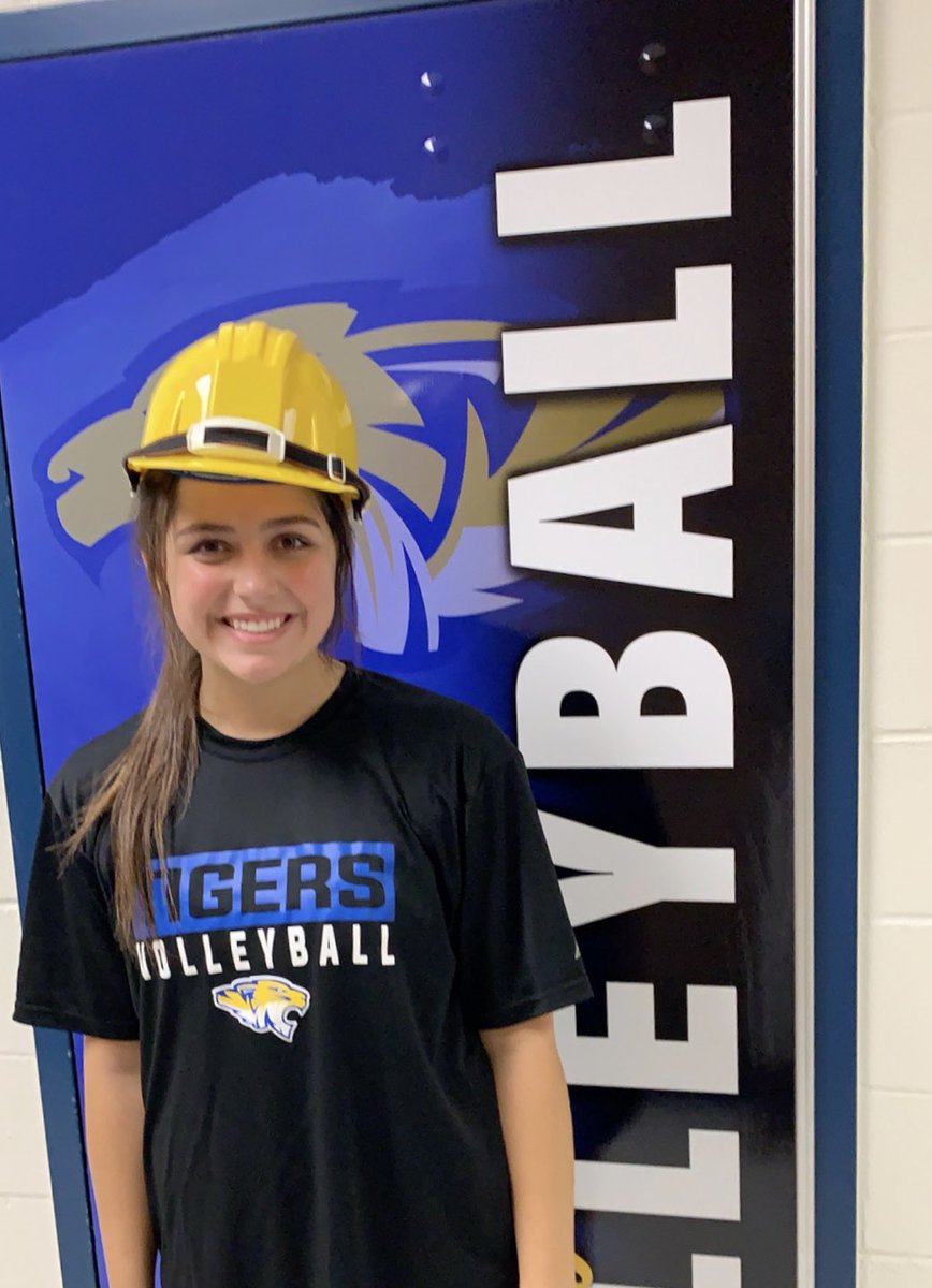 volleytigers's tweet photo. Hats off to Lindsey Frick for all of her hard work tonight!! 🚧🚜 #frickstrong https://t.co/XHz9KDsVyd