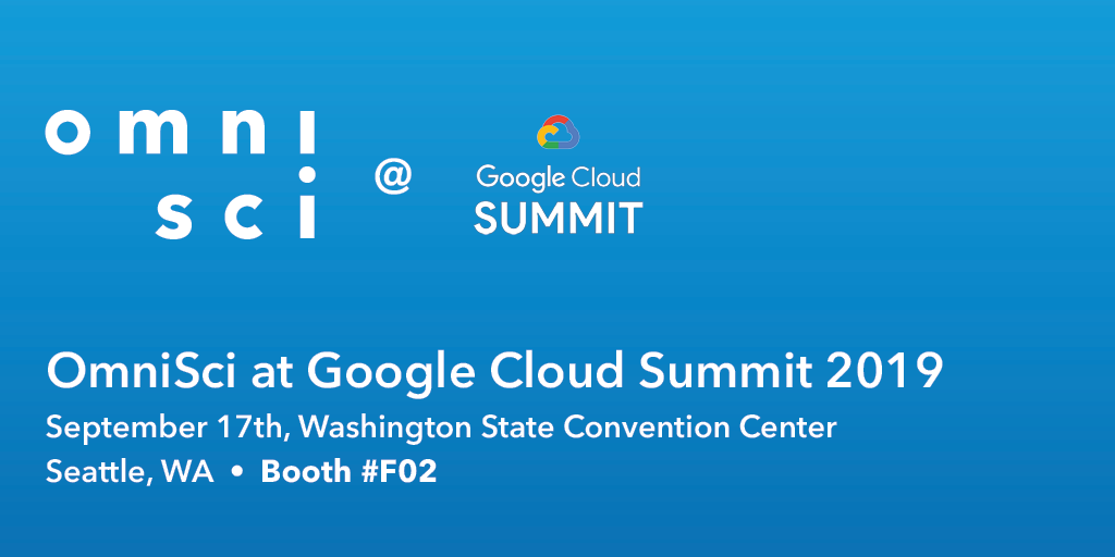 veda_shankar's tweet photo. With @OmnisCi enterprise and open source solutions on @googlecloud, you can now gather deep valuable insights while working on large #datasets with big query and data visualization. 

Schedule a chat with us @ #GoogleCloudSummit Seattle! https://t.co/t390CRsYyh https://t.co/Lxsnb5UBcQ