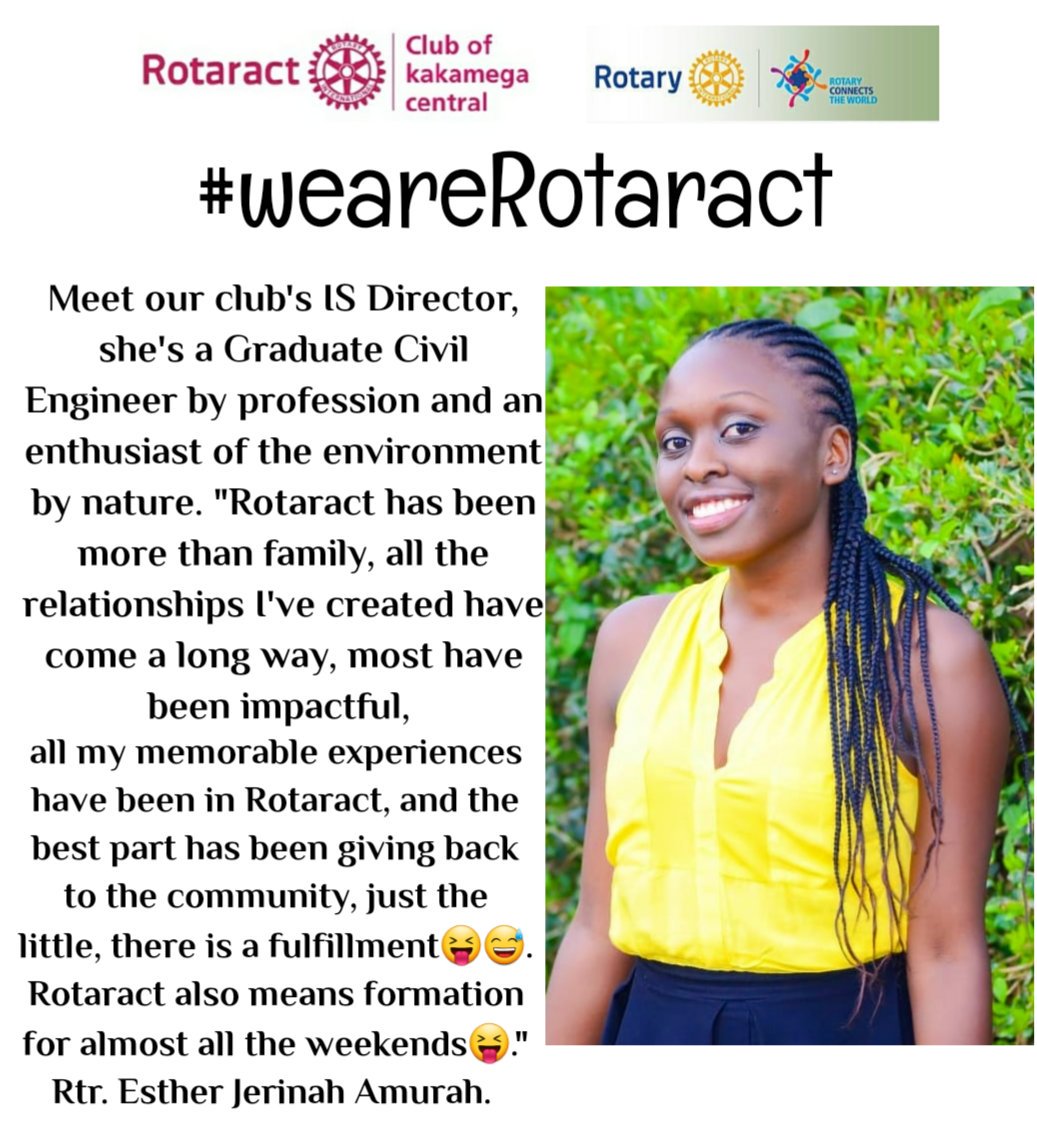 #membershipmonth 
#WEAREROTARACT
Today's WCW