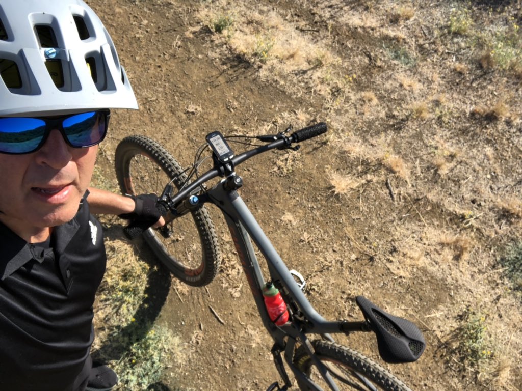 Joseph_DeSimone's tweet photo. I had the chance to try various versions of the @iamspecialized 3D-printed lattice bike saddle made by @Carbon using #DigitalLightSynthesis and high performance elastomers.  #CraftedByCarbon.  Superior performance on my mountain bike and on my @onepeloton ! https://t.co/v8cIKMGnr0