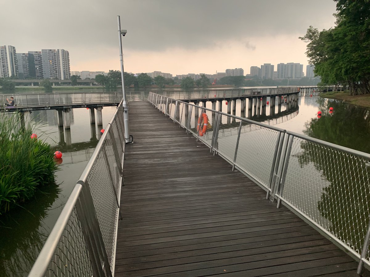 Back to Chinese Garden for primary running club. Cloudy weather meant a bit more room to run! #CISprimary