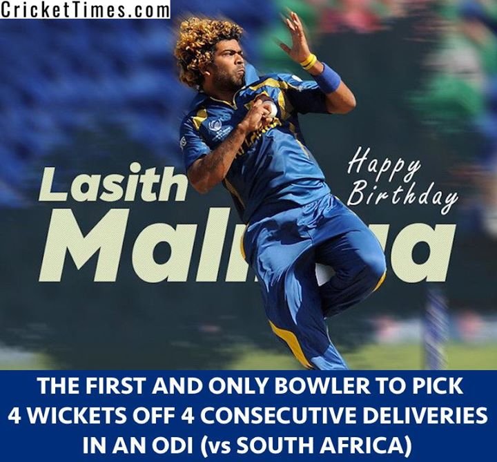 Happy Birthday, Lasith Malinga 