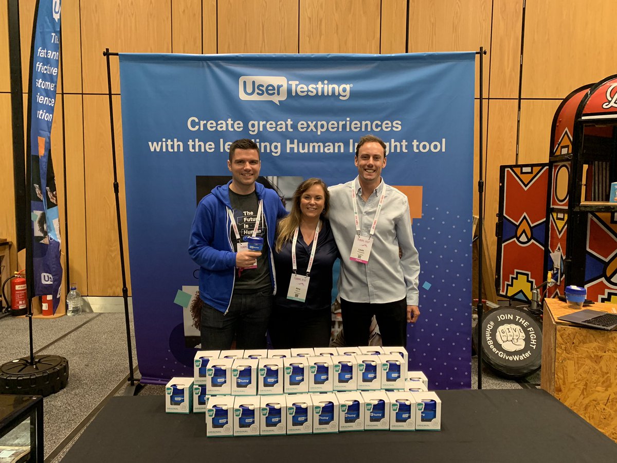 We are in #Edinburgh for #turingfest - come say hello to the new European team! 👋🏻