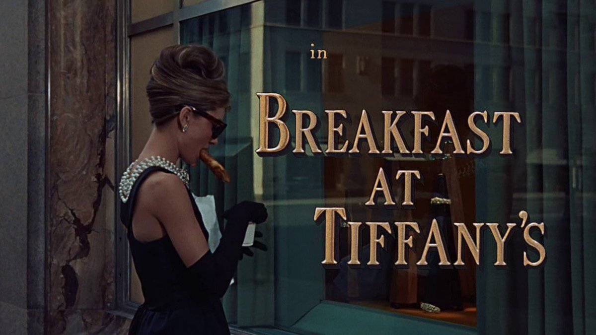 sterntzke's tweet photo. breakfast at tiffany’s (1961) dir. blake edwards https://t.co/gzecSyy0Zj