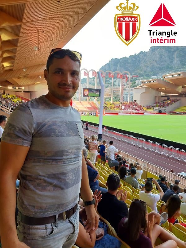 TriangleStRaph's tweet photo. Merci à Chabani pour cette superbe photo au stade Louis II, à l'occasion de 🇮🇩 MONACO-NIMES ⚽️
TRIANGLE INTERIM récompense ses meilleurs intérimaires en proposant des invitations à divers évènements sportifs.
Rejoignez nous 🤩
#triangleinterim #MONNIM #ASMonaco https://t.co/RBQz0kV642