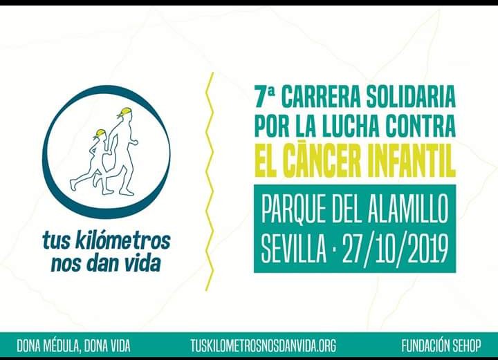 conelcorazonfun's tweet photo. Séptima carrera por la lucha contra contra el cáncer infantil #TusKmsDanVida conelcorazonfun @AlvaroGervilla 27/10/2019 apoyemos está bonita causa https://t.co/yMpbmu1elj en Seville, Spain https://t.co/ExELYZPvK3