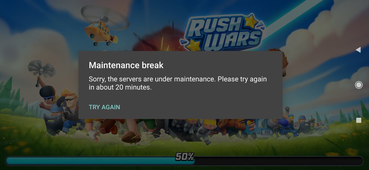 ¡Servidores en mantenimiento! ⚠️