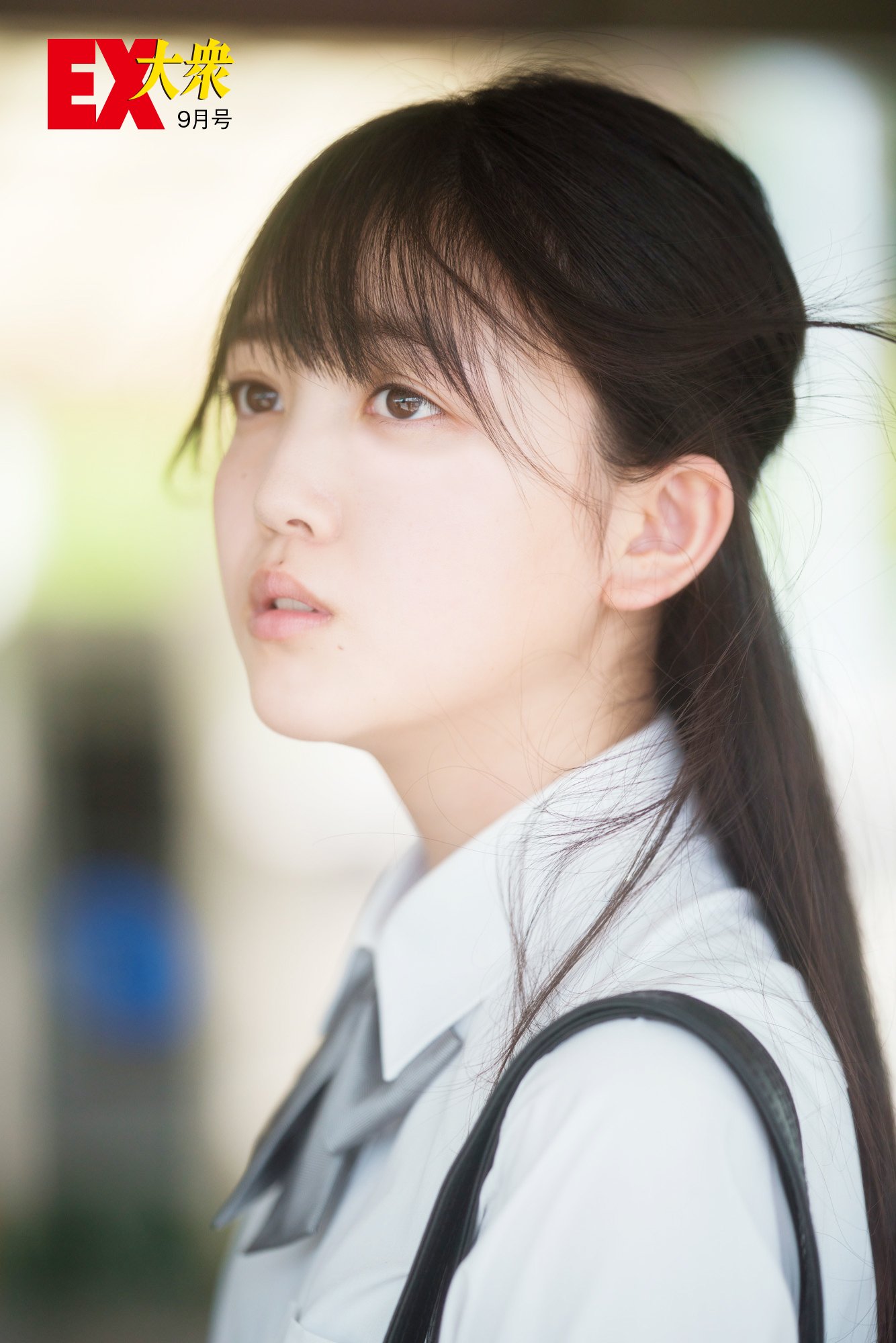 乃木坂46久保史緒里☆EX大衆付録両面クリアファイル WHITE