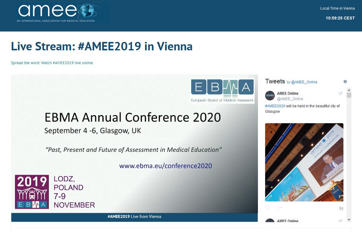 Watch AMEE2019 On-Demand (Videos now available) tweet media