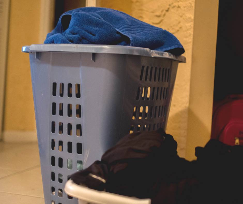 The only laundry basket thats this empty is for our clients. Because they're well taken care of. 
#laundromat #braamlaundry #braamwashing #witslaundry #jhblaundry