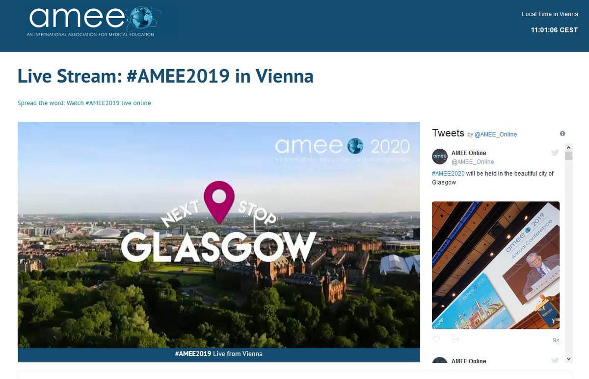 Watch AMEE2019 On-Demand (Videos now available) tweet media