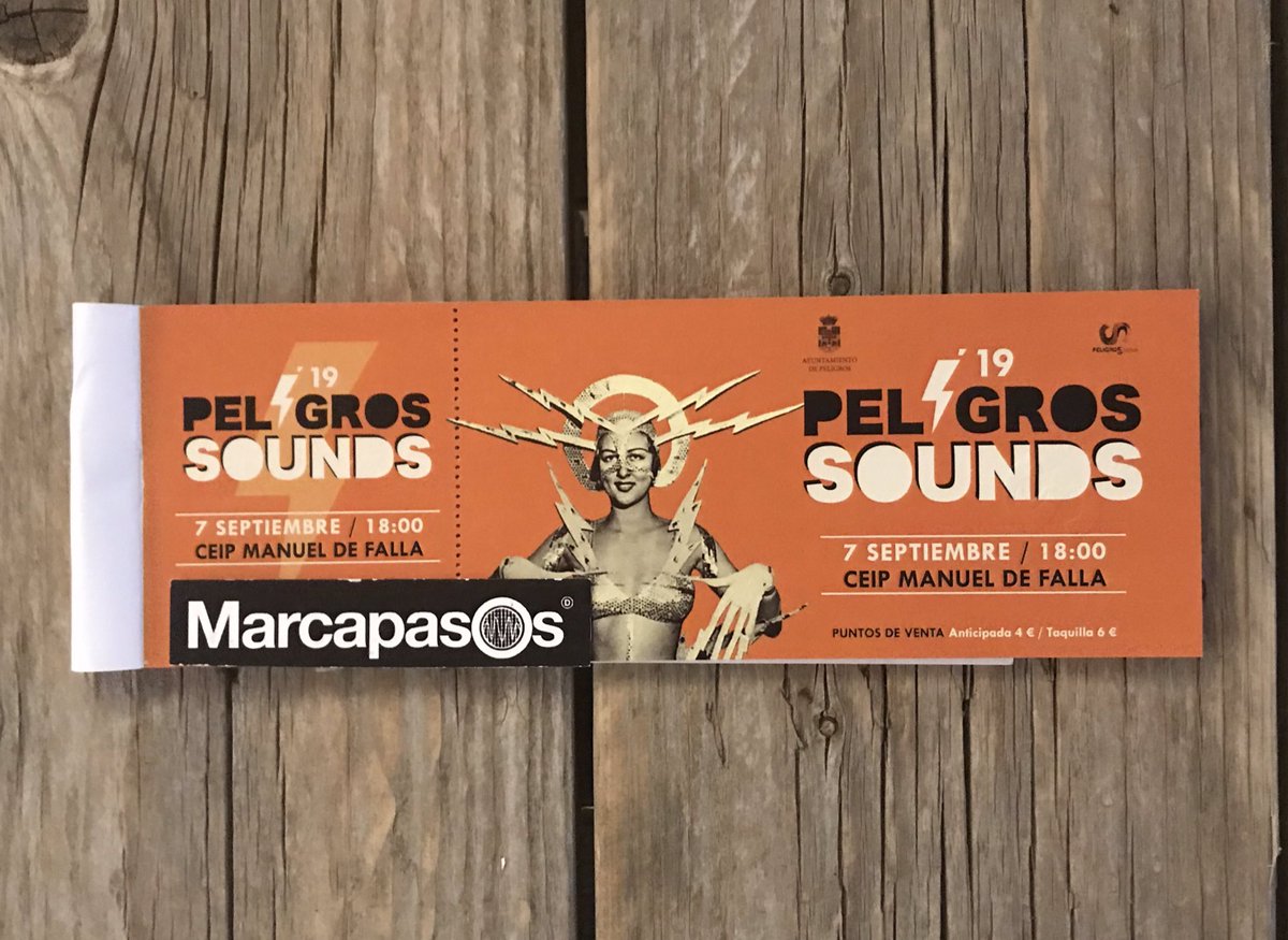 Marcapasos_GR's tweet photo. Abrimos la #taquilla de #venta de #EntradasAnticipadas,con el #festival #PeligrosSounds19 que se celebra el 7 de #septiembre en el Patio Del Colegio #ManuelDeFalla #Peligros #Granada:#VinilaVonBismark #SexyZebras #LaSuiteBizarre #TrigoSucio #Eledon ➡️🎟#Discos @Marcapasos_GR https://t.co/tAJoLtg5DY