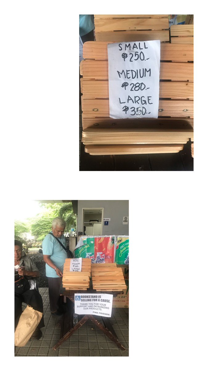 pattitaofmnl's tweet photo. Hi, twitterverse! Our PWD friends are back with a new set of bookstands! They’ll be in LRT Legarda Station till September 10! ❤️ #supportlocal #supportpwd https://t.co/lBmjN2IiRk