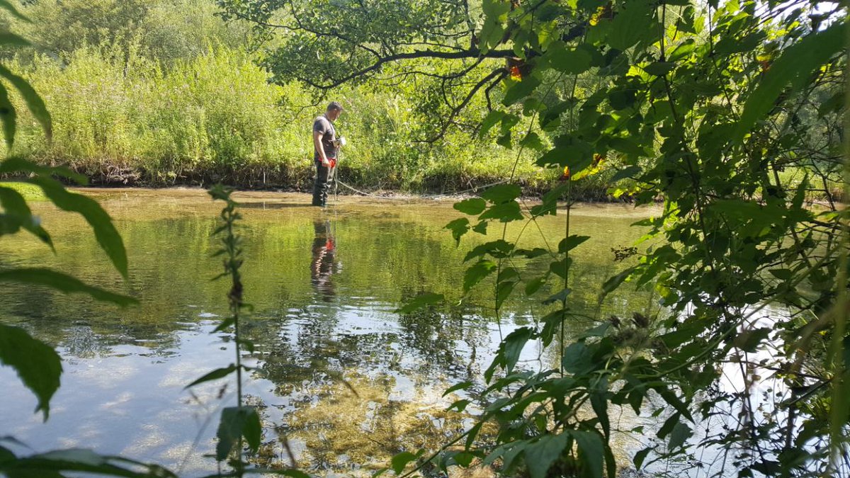 DHMZ_HR's tweet photo. Mjerenje protoka na vodotocima Bijela rijeka, Kavga i Matica na području NP Plitvička jezera.
#DHMZ #hidroDHMZ #protok https://t.co/TQP4nDpDza