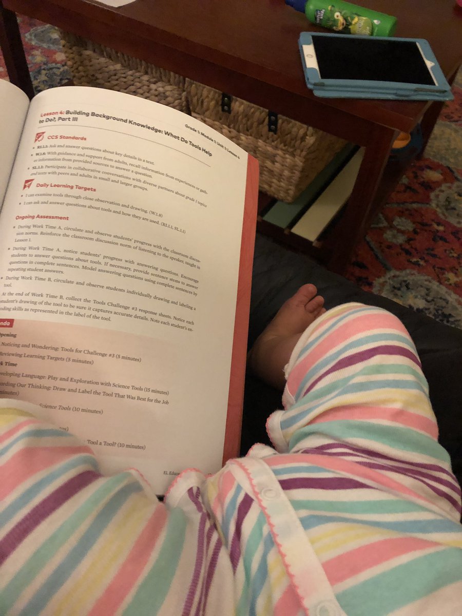 This is called multitasking! #ELprep #ababysgottaeat #pleasekeepsleepingtoddler