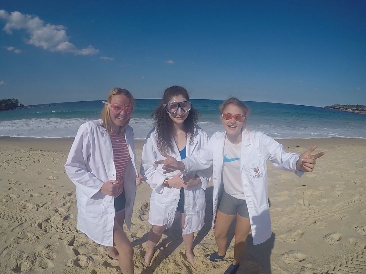 rach_fishman's tweet photo. UNSWimming today at Coogee Beach for our #marenvs19 video!

🐠🐠🐠 https://t.co/1BSlpyHr8q