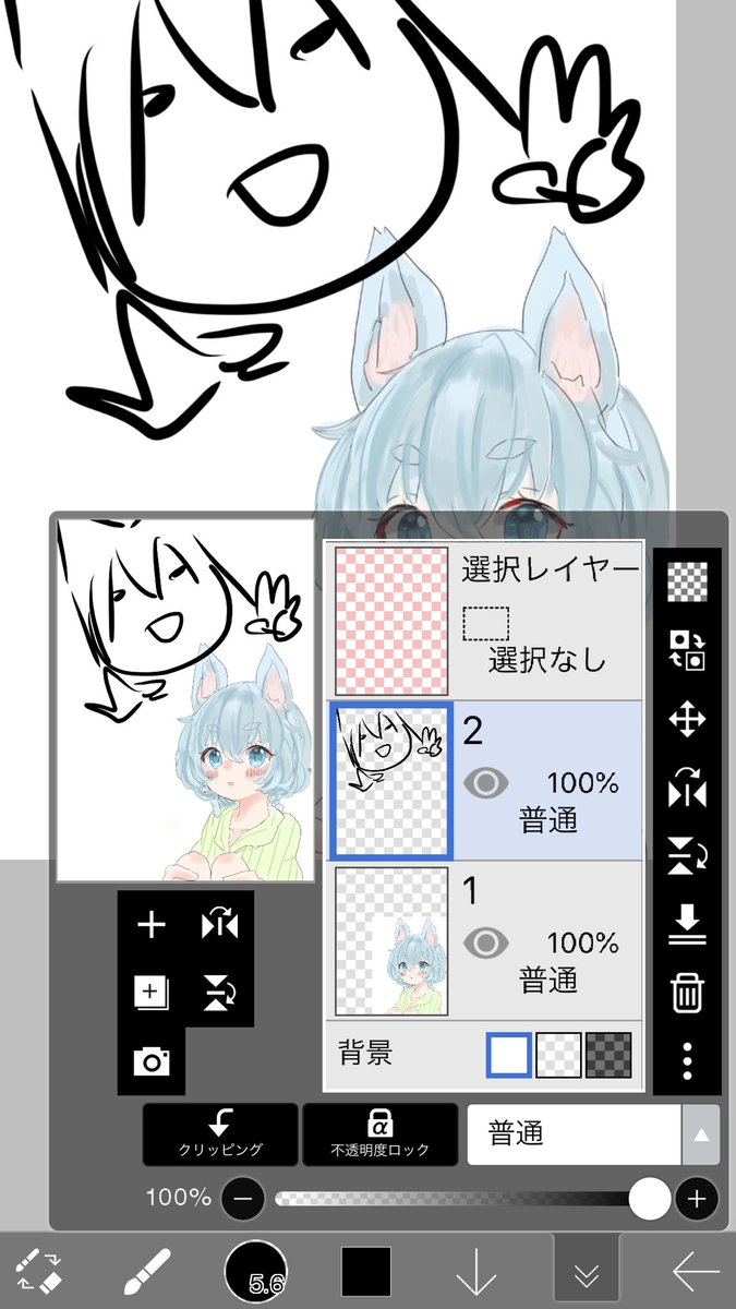 @Korinlove777 お絵描きアプリで保存した写真を読み込んで上から描くだけだよ 