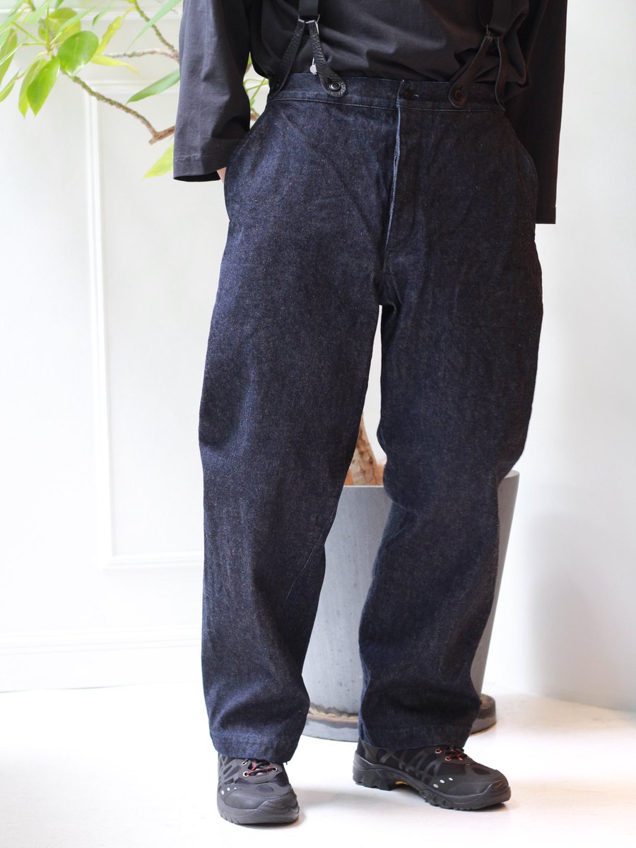 COMOLI 19AW 14.5oz デニムオーバーパンツ コモリ