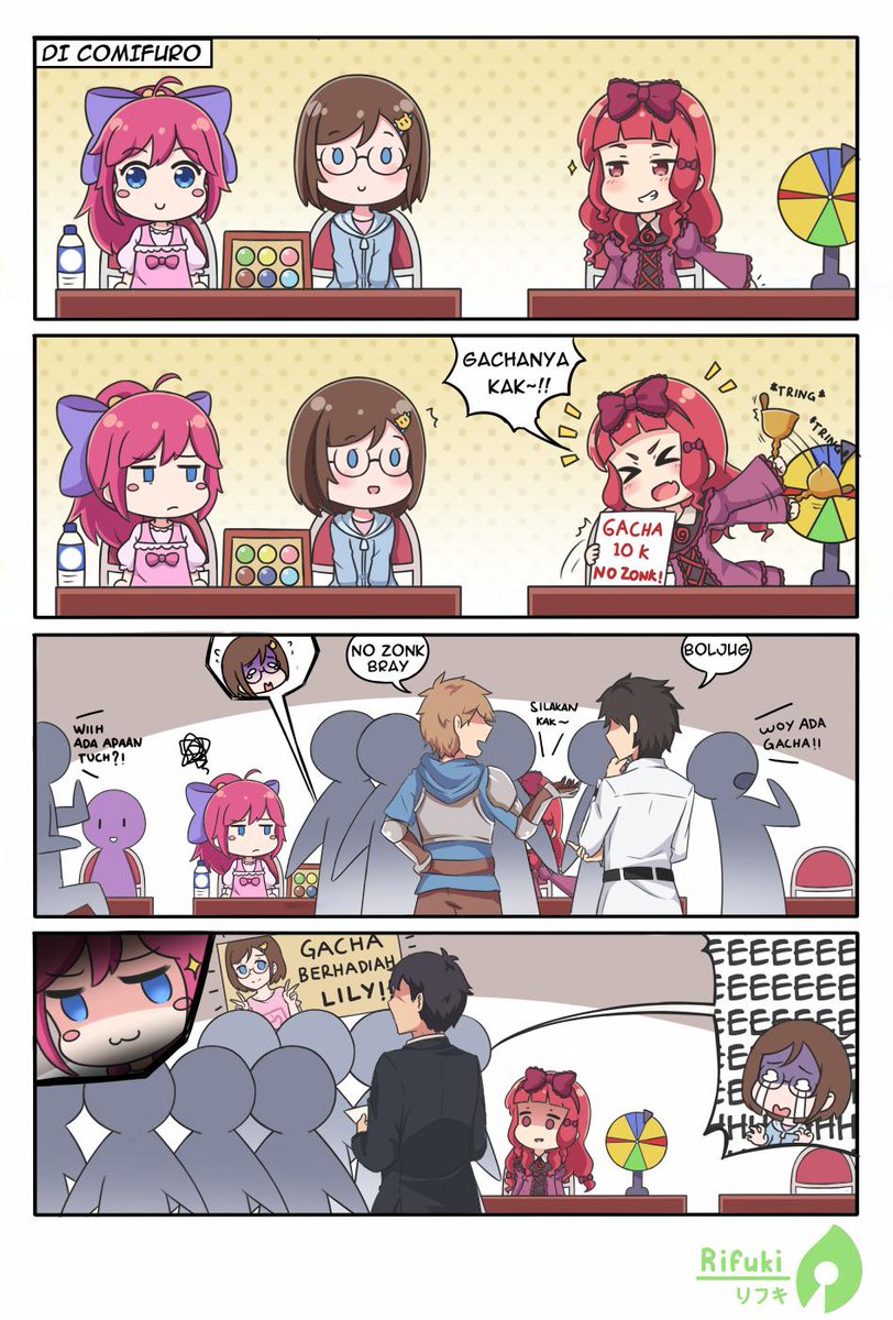 Seringkali terjadi di cf
this is relatable coz i'm one of those gacha booth ?
@comifuro
#comifuroposting
#comifuro
