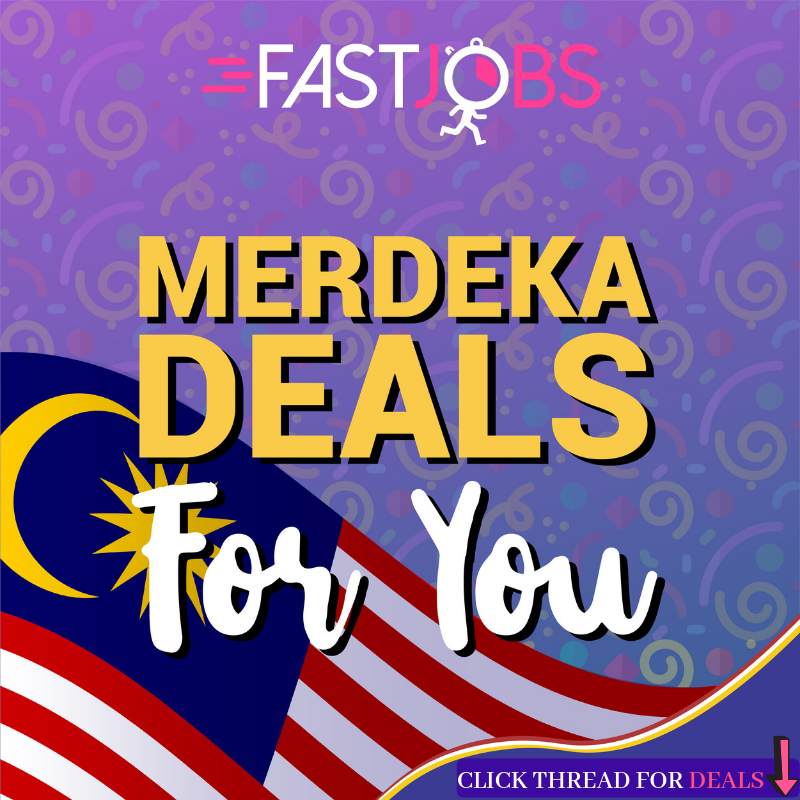 FastJobsMY's tweet photo. ATTENTION FELLOW MALAYSIANS📢📢

Deals &amp; discounts Up to 65% off from our partners❗️🥳

@sephora_msia @ZaloraMalaysia @LazadaMY @ShopeeMY @mmCineplexes @shopbackmy @OYOMalaysia @7eleven

Scroll down to find out more or visit: https://t.co/SWpNafbybU

Follow us now @FastJobsMY ! https://t.co/mMRX2owEVs