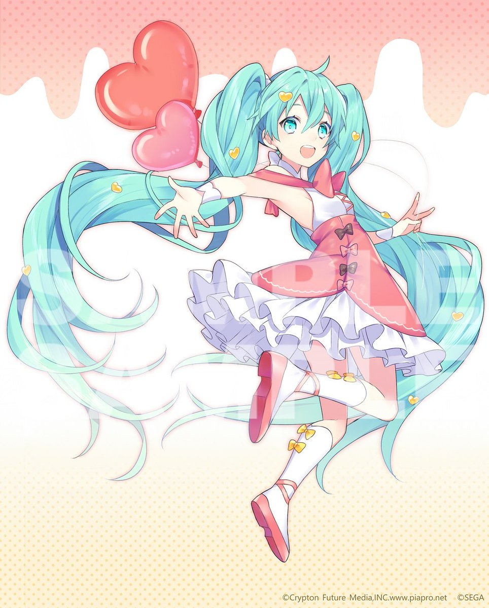 初音ミク 「【お知らせ】
「セガプライズ 初音ミク スーパープレミアムフィギュア衣装デザイン」|姐川のイラスト