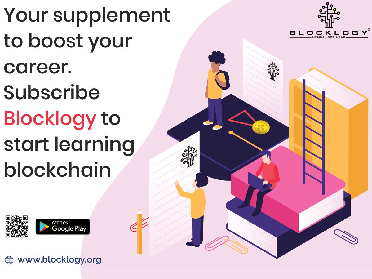 kmpards's tweet image. Your supplement to boost your career. Subscribe Blocklogy to start learning blockchain

Visit: kmpards.com

Download: play.google.com/store/apps/det…

To Subscribe our channel: youtube.com/channel/UCuuEZ…

#blocklogy #blockchainprogramming #blockchaineducation #basicsofblockchain