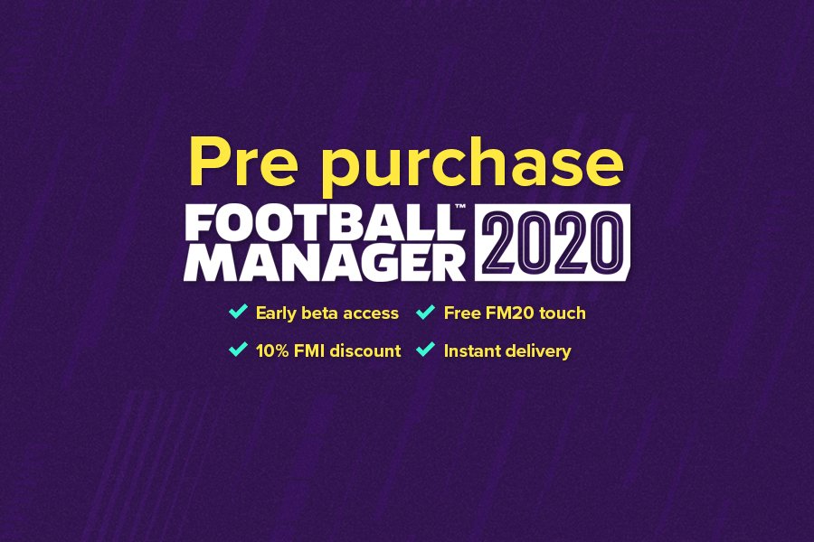 fminside's tweet image. 🚨 Buy Football Manager 2020 🚨

Early signing bonus:
✅ 10% discount
✅ Early BETA access
✅ Free FM20 Touch
✅ Instant delivery

⚠️ Use code FMINSIDE at the checkout for an additional 10% discount!!

fminside.net/purchase-footb…