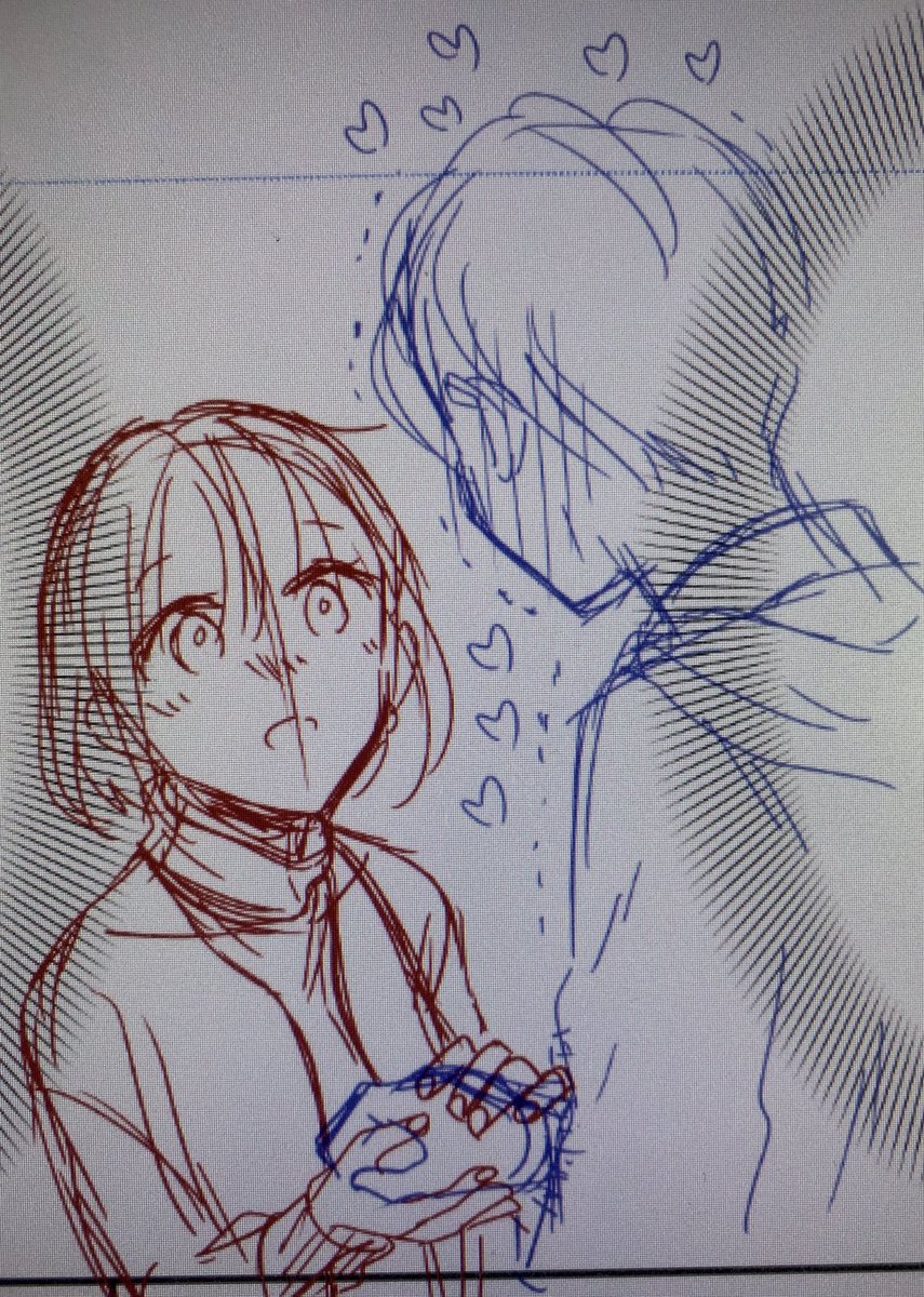 今週か来週に中村と倉田の番外編描きたいです。 
