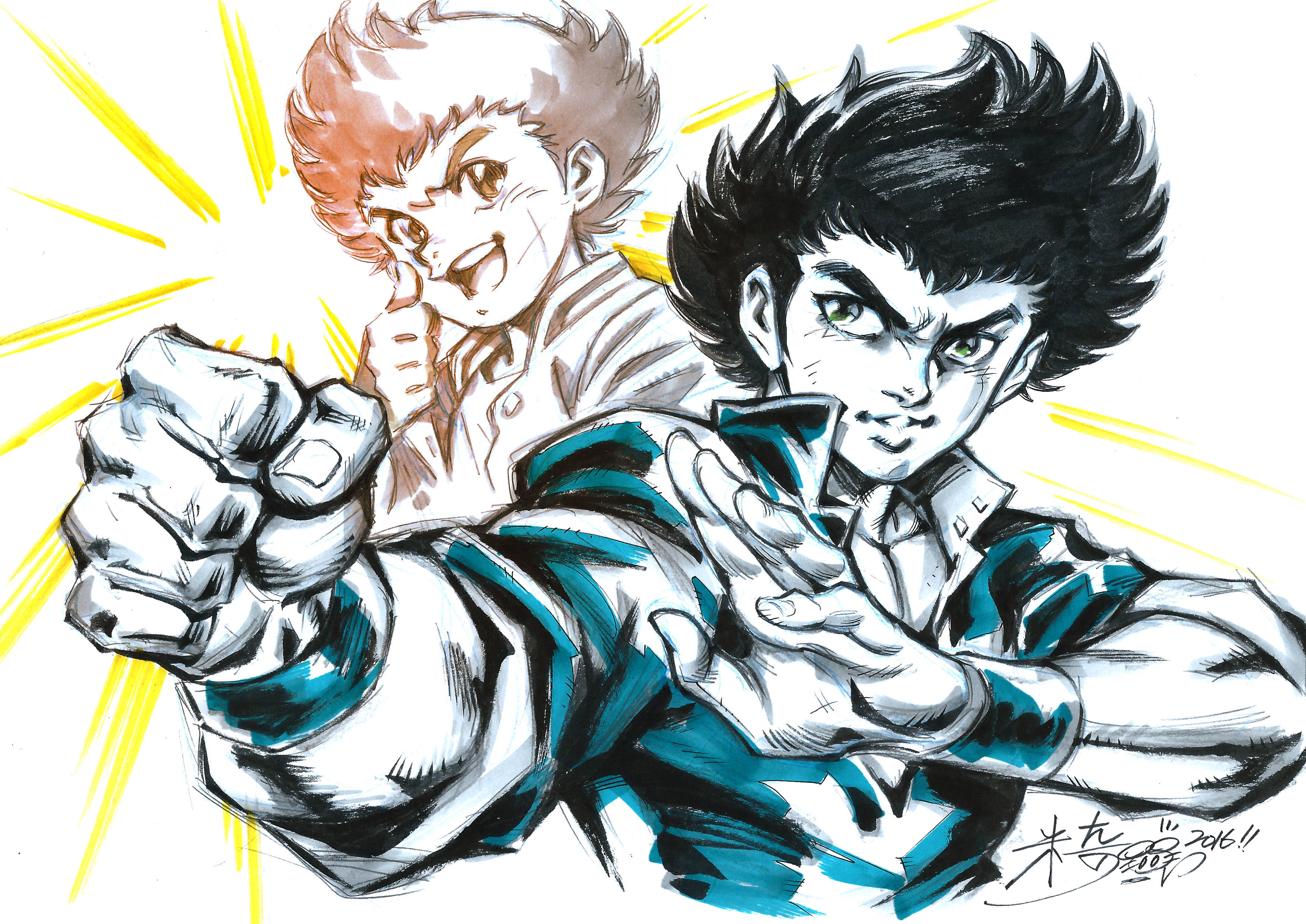 米奇 Mickey Tse 一撃伝 一擊拳 大島やすいち 16 Fanart 舊作 T Co Tn3ixnaqzy Twitter