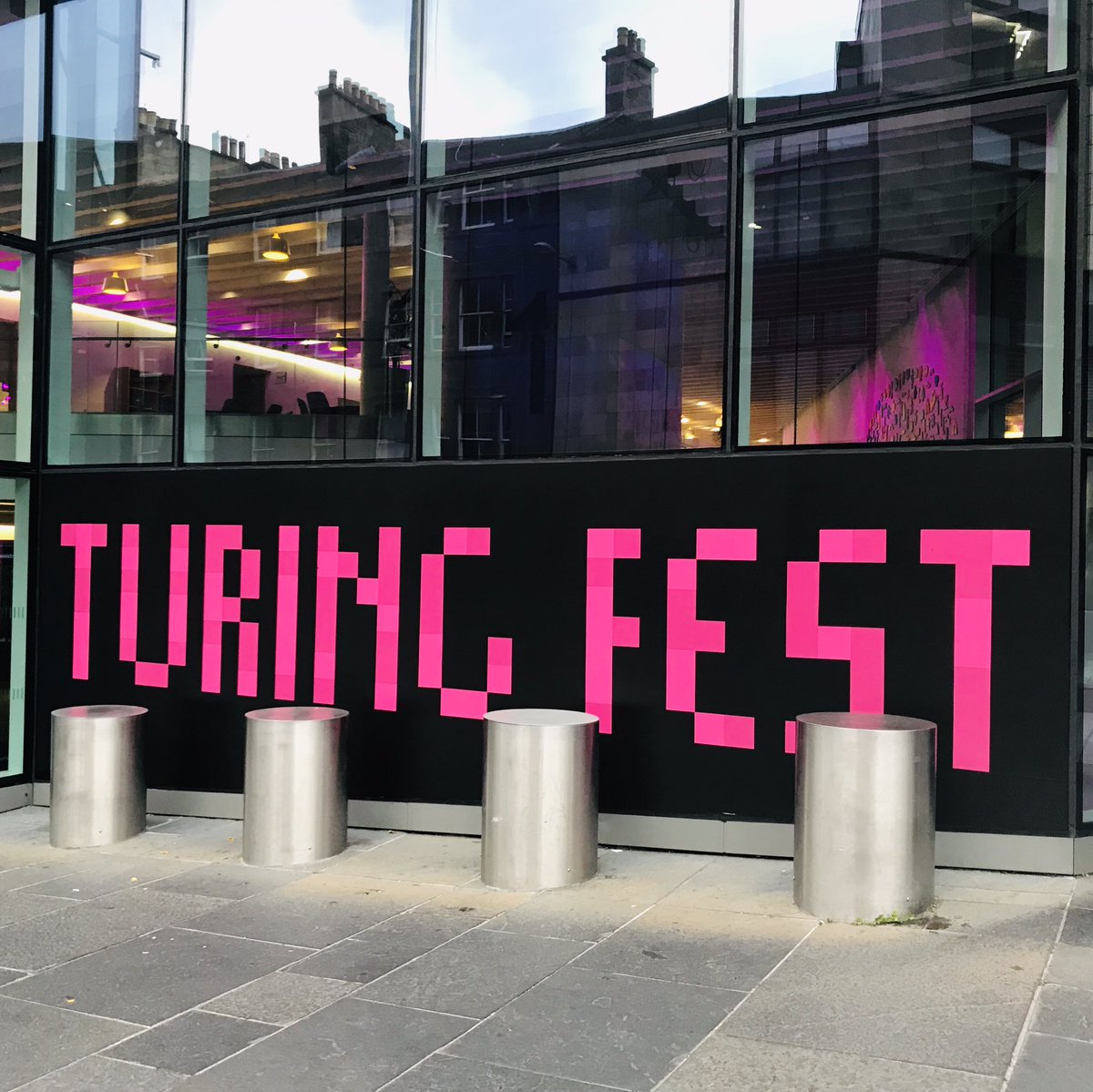 cameronhjhughes's tweet photo. Early start at the @EICC today for @TuringFest! Looking forward to a jam-packed schedule of ‘high-insight, low-bullshit’ keynotes, panels and firesides at Europe’s top cross functional tech conference!

#TuringFest #BuildGrowLead https://t.co/tYrhhbacZR
