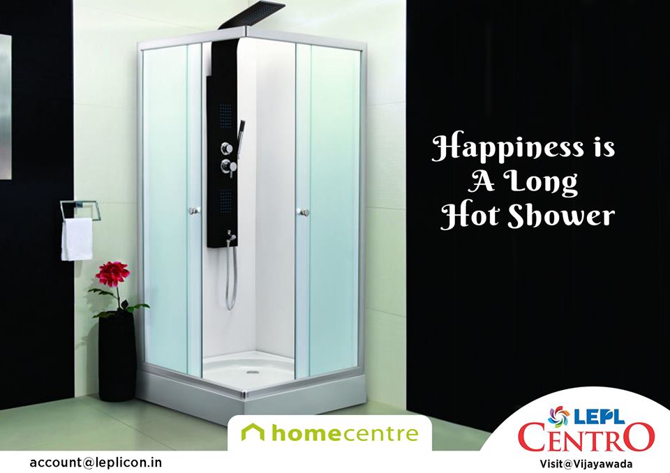 leplcentro's tweet photo. Happiness is a Long Hot Shower.

Explore more varieties shower cabins at Home Centre today at LEPL Centro in #Vijayawada.

#homecentre #latestdesigns #trendydesigns https://t.co/NvSXQPJjZ9