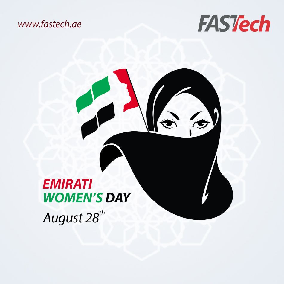Fastech6's tweet image. On this Emirati Women’s Day, we salute the contribution of Emirati women in advancing the country’s vision #Fastech #emiratiwomensday2019 #emirati