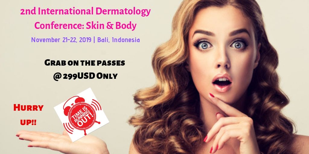 Skin_Body2020's tweet image. Dear All!
SPECIAL REGISTRATION PRICE @299USD
#LimitedPeriodOffer #FirstCome #FirstServed
Only a Few Slots Left
Hurry Up!! REGISTER TODAY!!
#Dermatology #Health #Medicine #Congress #Skincare #Conferences #Bali #Indonesia
To become a part drop a mail at: 
skincare@memeetings.com