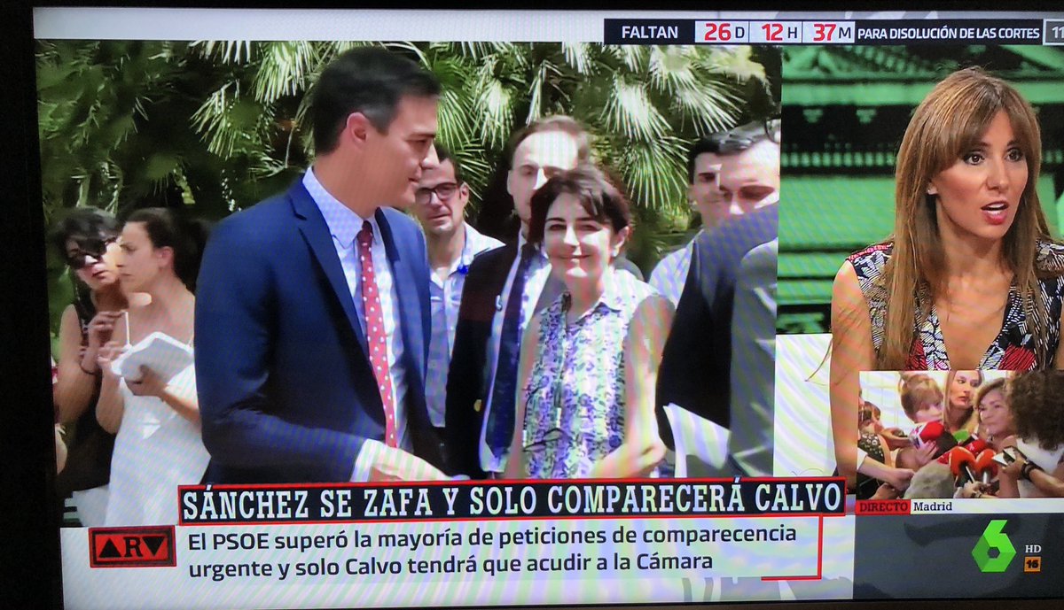 amarlos71's tweet photo. “Sánchez se zafa”...y el pais sigue en parálisis permanente. 26 días para evitar otras elecciones. @sanchezcastejon incapaz de formar gobierno. #SanchezModoAvion https://t.co/j98IxV8dNt