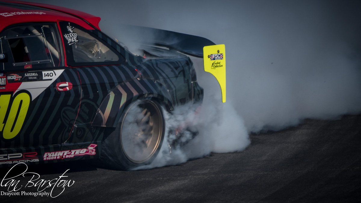 Drifting at #tunerfest Midlands at @DoningtonParkUK this weekend. Shot on @OlympusUK OMD EM1 Mk2 with the 40-150mm f2.8 pro lens. 
#motorsport #drifting #speed #performancecar #smoking @ThePhotoHour