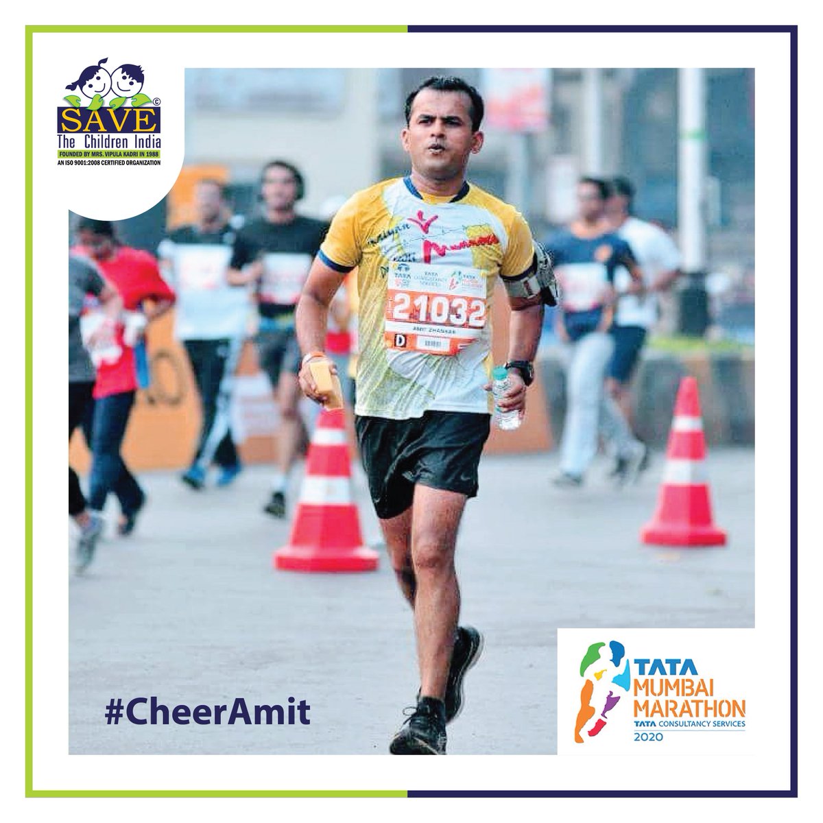 Viplafoundation's tweet photo. Mr. Amit Zhankar is running #HalfMarathon in the upcoming @TataMumMarathon 2020 and has pledged his support to Children with Special Needs. Let's Cheer Amit >https://t.co/umYvbAbVM3<
#TATAMumbaiMarathon #MumbaiMarathon #TMM2020 #CheerAmit #RunWithACause #SpecialNeeds https://t.co/IaiJrBaUuz
