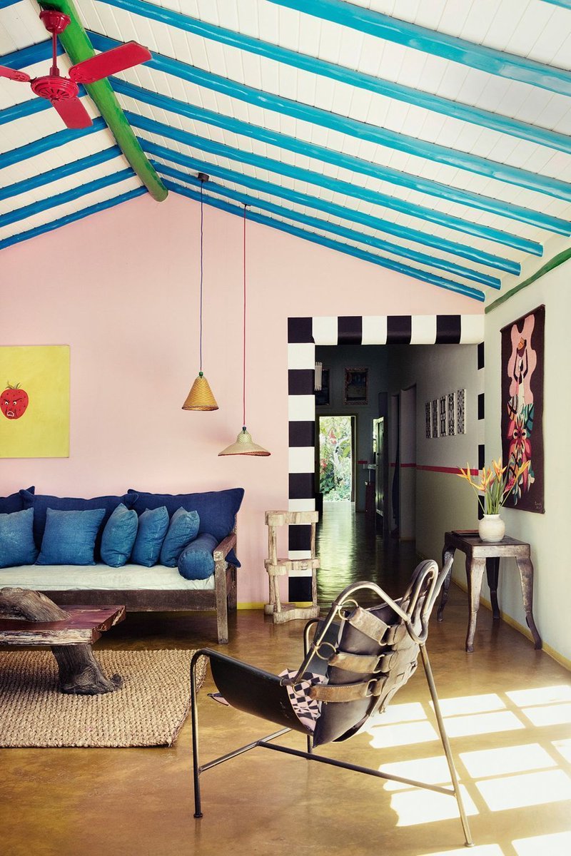 _houseandgarden's tweet photo. Stylish pink rooms from our living room collection. https://t.co/OlLvR4kpVN https://t.co/wxdAqbIciy