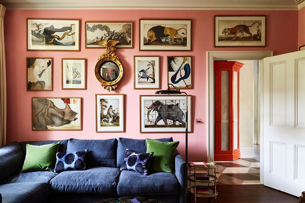 _houseandgarden's tweet photo. Stylish pink rooms from our living room collection. https://t.co/OlLvR4kpVN https://t.co/wxdAqbIciy