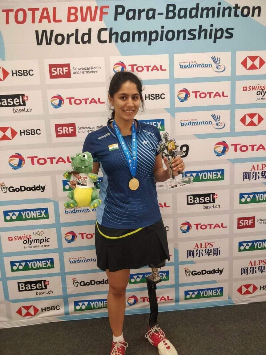 PrakashWKamatPK's tweet photo. Manasi Joshi .. Wins World championship.. para badminton gold medal ! for India !
Let us Congratulate her..
It's a double whammy for India !!! She deserves more accolades than seen so far !!
We salute her #enablingthedisabled #goadisabilitysector https://t.co/0haHQoqKOy