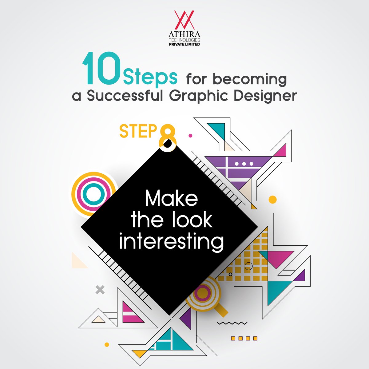 AthiraTechBLR's tweet photo. The biggest challenge is to make an interesting statement look equally interesting too. It can only be accomplished by a graphic designer who is creative enough to come up with ideas that will match up with the statement.
#WednesdayWisdom #Social_Media #Digital_Marketing #Athira https://t.co/QfGStGIsTS