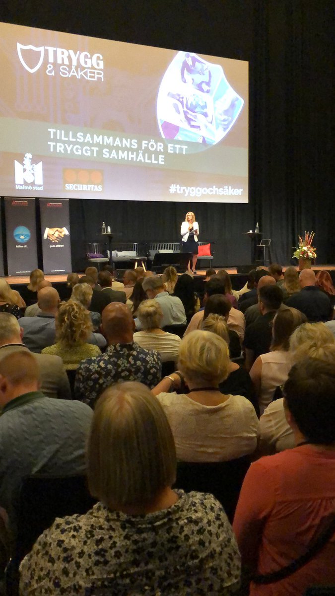 Vi är på plats när Trygg och Säker inleds i Malmö. Följ oss under dessa spännande dagar. #tryggochsäker