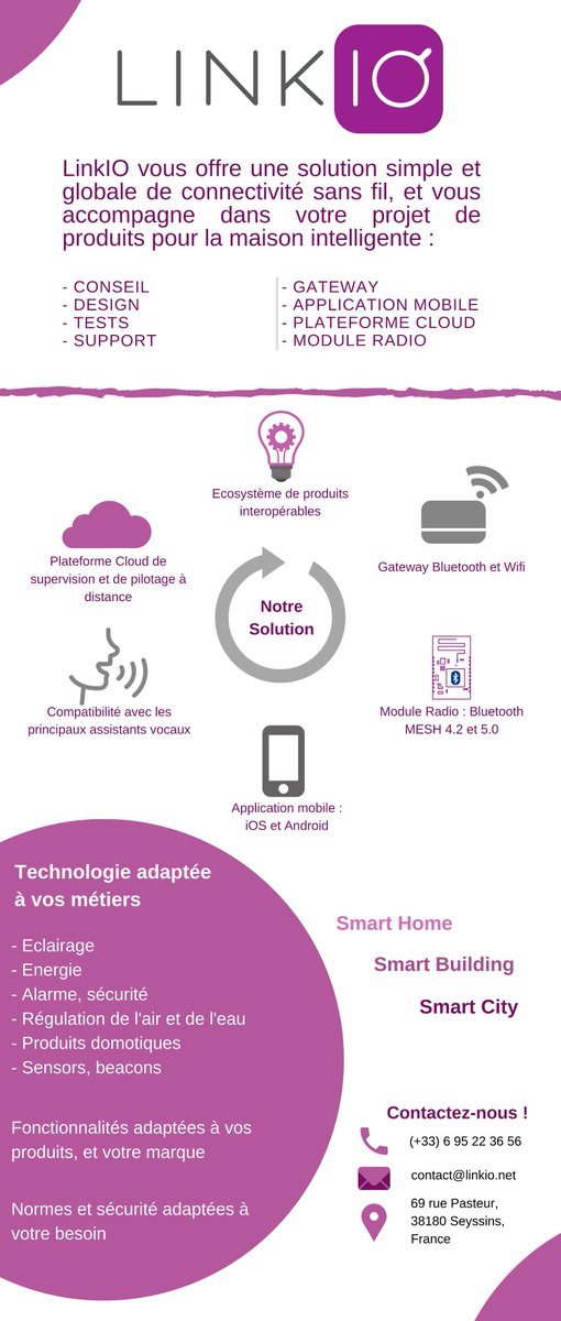 LinkIO vous accompagne dans votre projet de connectivité. Offrez à vos clients l'opportunité de contrôler l'ensemble de leurs appareils électriques depuis leur smartphone.
.
#SmartHome #MaisonConnectée #DigitalTransition #IoT #BluetoothLowEnergyMesh