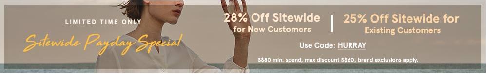 collectofferssg's tweet image. You&apos;re one step away from the latest collection of fashion. Shop your favorites using this discount code and receive a 25% discount with the minimum spend of S$80.
Get Code:
bit.ly/2WhPplS
#zalorapromocode #zaloracouponcode #Singaporeattraction #collectoffers #Singapore