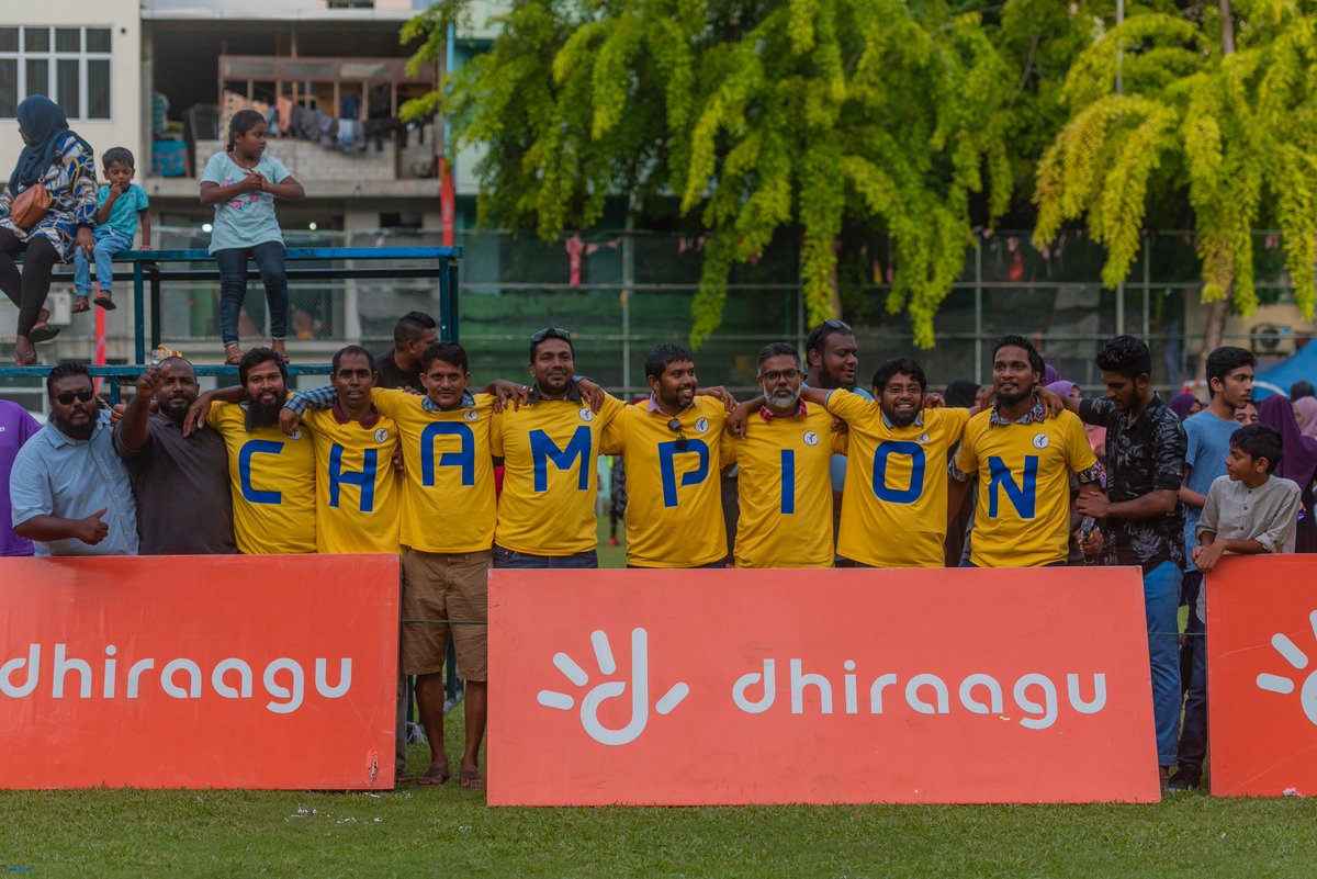 Congratulations <a href="/DLL_Preschool/">Dhondhooni Little Learners Prechool</a> 🏆! Winners of the 9th Dhiraagu Pre-School Football Festival 2019 organised by <a href="/AhmadhiyyaSC/">Ahmadhiyya S.C</a>.

Well done to all the young footballers who joined this energetic and fun event! 👏