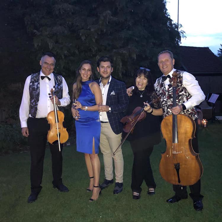 At the spot of our first date, with a string trio playing our favourite song and with a whole heap of nerves... Thankfully Nikki said yes!!